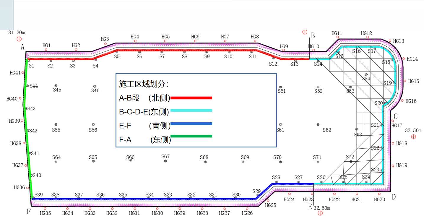 北京宣武区基坑支护设计